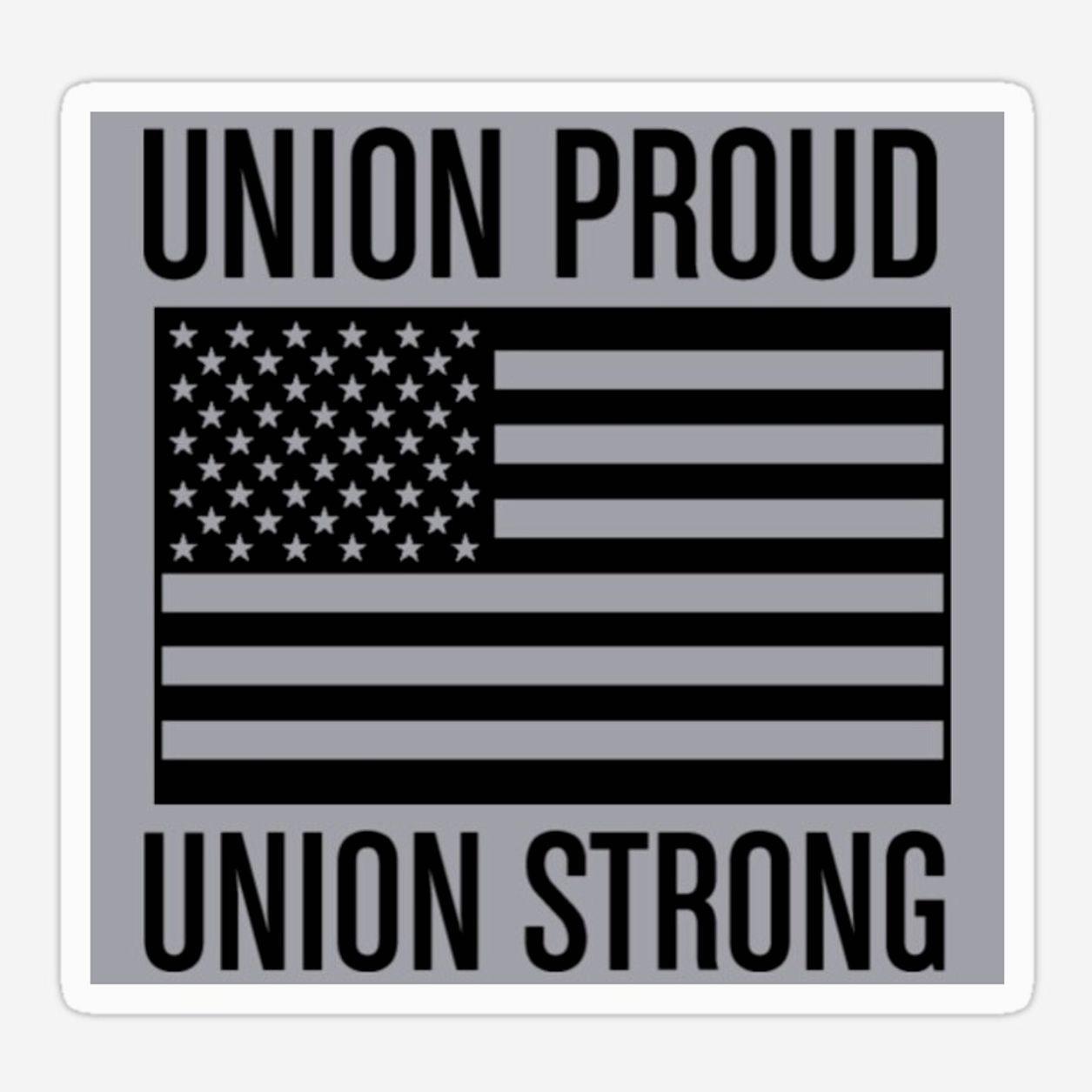 Union Proud - Union Strong Sticker ACO