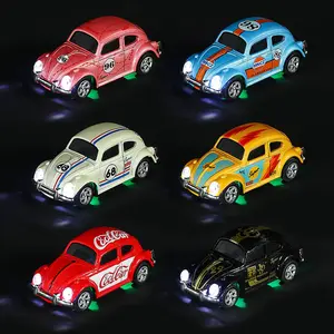 2.4G Mini Alloy Beetle Car Series, 1 Box Remote Control Car Toy, USB Rechargeable Car Toy, Interactive Toy for Parents and Children, Remote Diecast Cars