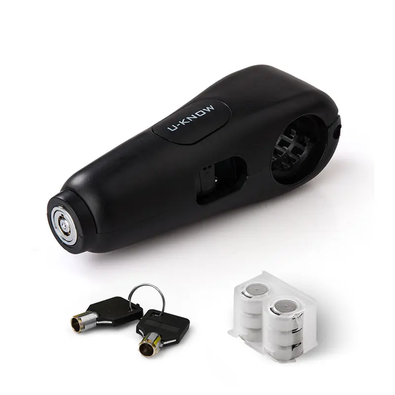 Alarm handlebar lock [black]