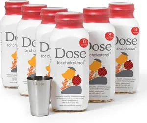 DOSE For Cholesterol Support 16oz | Maintain Healthy Cholesterol Levels, Cardiovascular Health, Vegan Gluten Free Zero Sugar Supplement