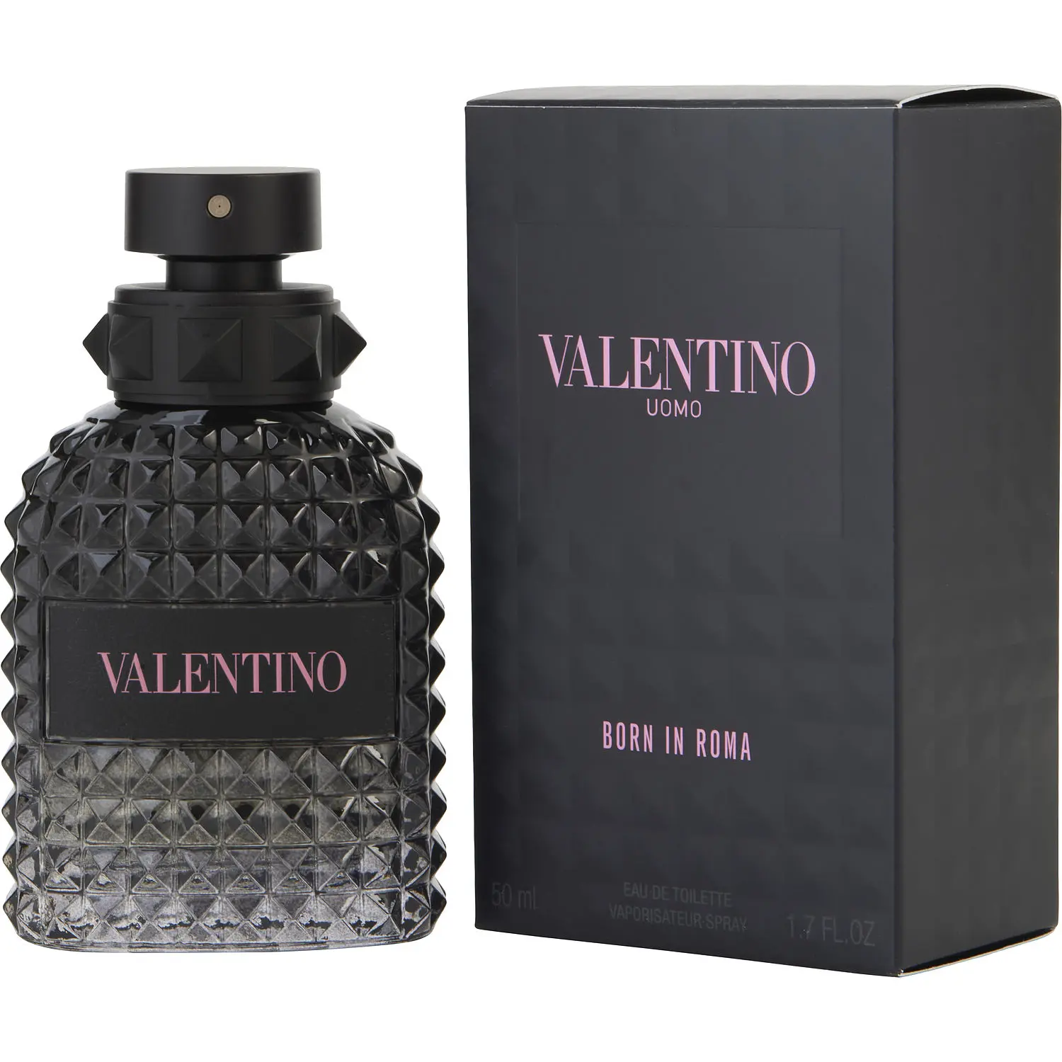Valentino Uomo Born In Roma by Valentino Eau de Toilette - Elegant Floral Fragrance for Women with Notes of Bergamot, Jasmine, & Chasmeran EDP Spray