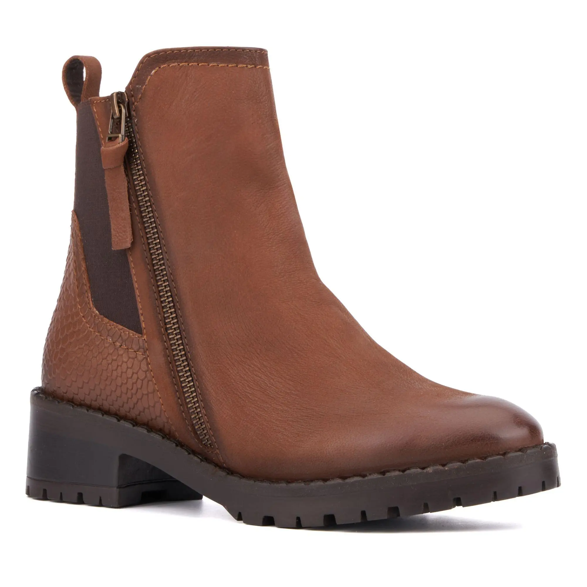 Vintage Foundry Co. Women's Alara Leather AnkleBoots