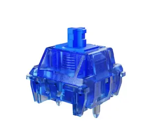 GATERON Magnetic Jade Sapphire HE Switch with U-Rail Design – 36gf Initial Force 3.5mm Total Travel Hall Effect Linear Switch, Freely Set Pre-travel, Pre-lubed, 150M Lifespan