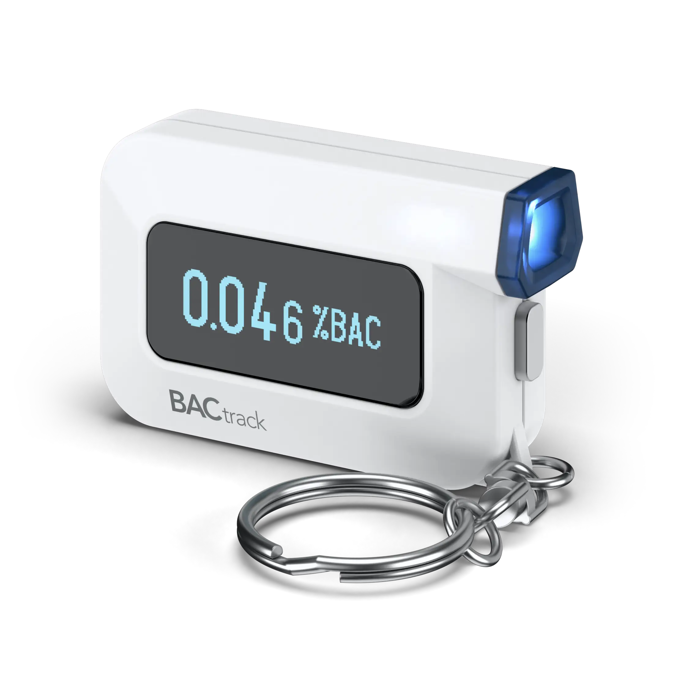 BACtrack C6 Keychain Breathalyzer | Professional-Grade Accuracy | Optional Wireless Bluetooth Smartphone Connectivity | Compatible w/ iOS & Android