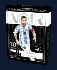 2025/26 Panini Noir Road To FIFA World Cup 26 Soccer Hobby Box