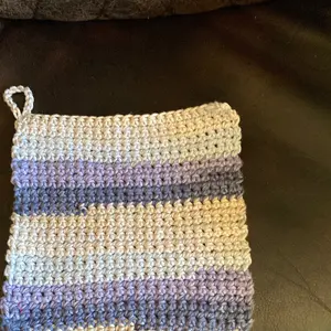 Crocheted dish cloth