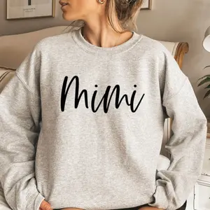Mimi Grandma Sweatshirt, Grandma mimi Sweatshirt -Cozy Sweatshirt Nana Life, Gift for Grandma, Mother's day gift, gigi sweatshirt