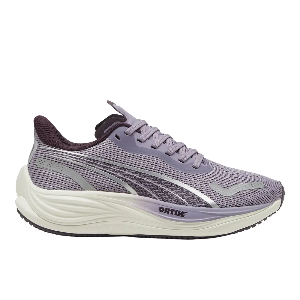 PUMA Womens Velocity Nitro 3 Running Sneakers Shoes - Purple