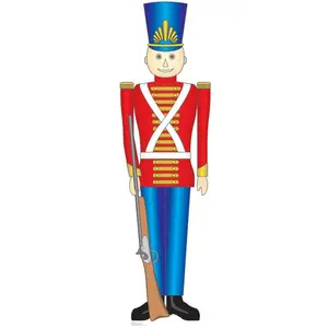 Advanced Graphics 898 Life-Size Toy Soldier Cardboard Stand-Up, Home Decor, Room Decor for Home Supplies