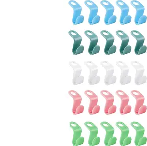 100 PCS Hanger Connector Hooks, Hangers Space Saving, Hanger Clips for Plastic Hangers 100 PCS Hanger Connector Hooks, Hangers Space Saving, Hanger Clips for Plastic Hangers