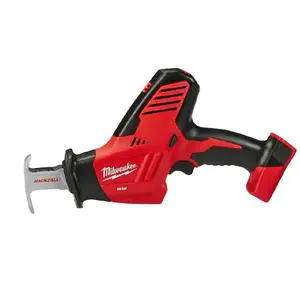Milwaukee Hackzall Res saw, Model M18D, Red/Black Color, Handheld Tool, Ideal for Precise Cuts, Versatile Design