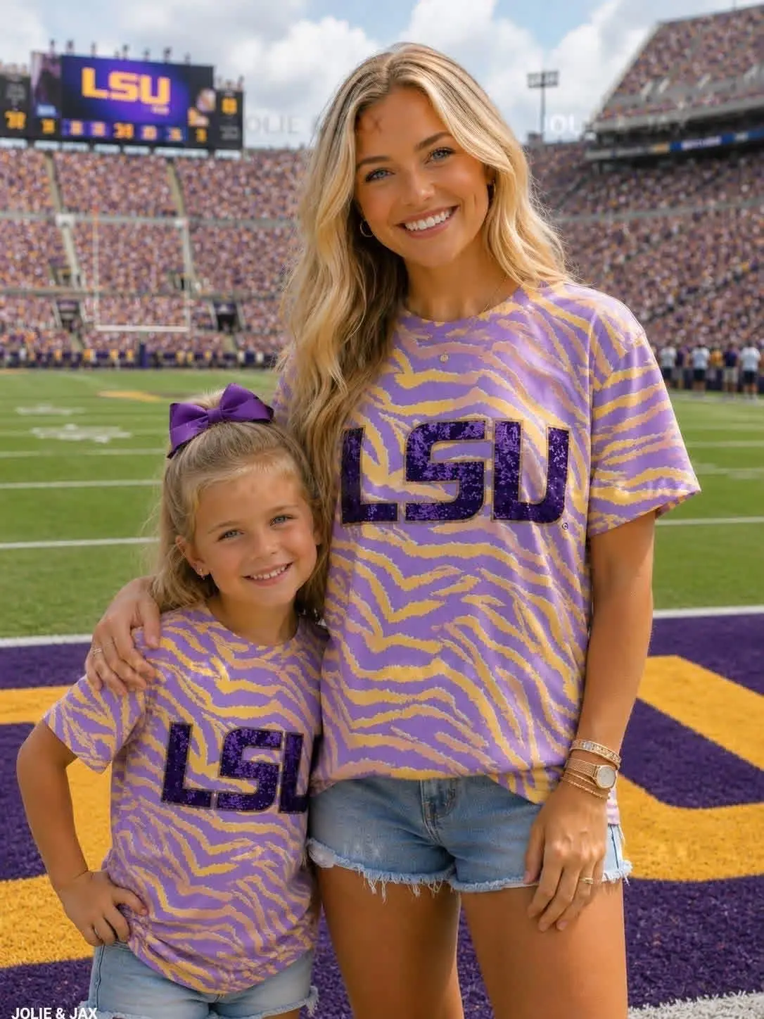 Tiger Stripe LSU Tee