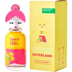Benetton Sisterland Yellow Peony By Benetton Edt For Women