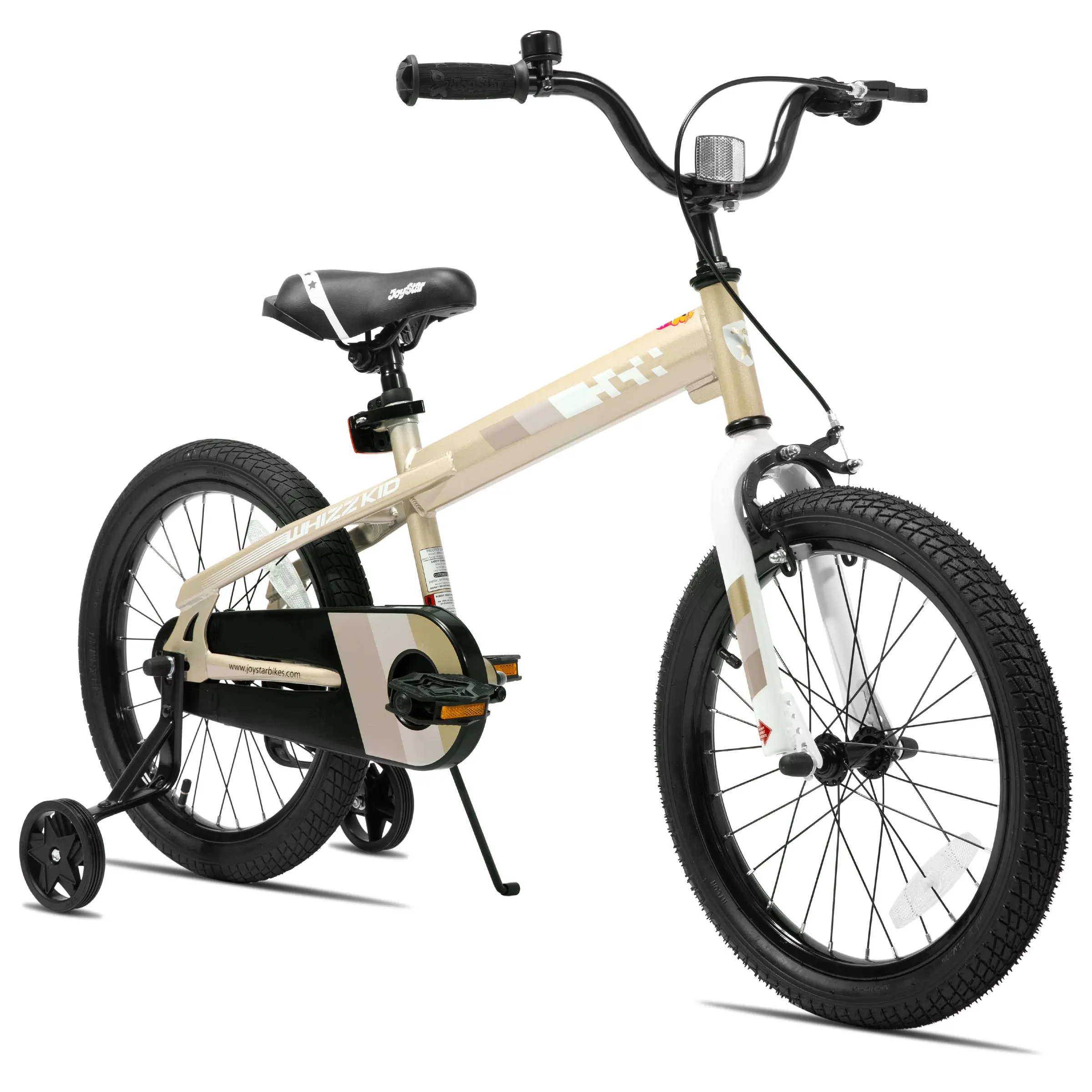 JOYSTAR Whizz Kids Bike 20 Inch Kids' Bicycle for Toddler and Kids Ages 6-12 Years Old, BMX Style Boys Bike with Training Wheels, Children Bicycles, Multiple Colors