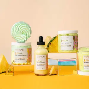 Fineapples' Boob Scrub - Exfoliating Body Care for Acne Treatment, Sugar-Cleansing Cleansing, and Skin Care