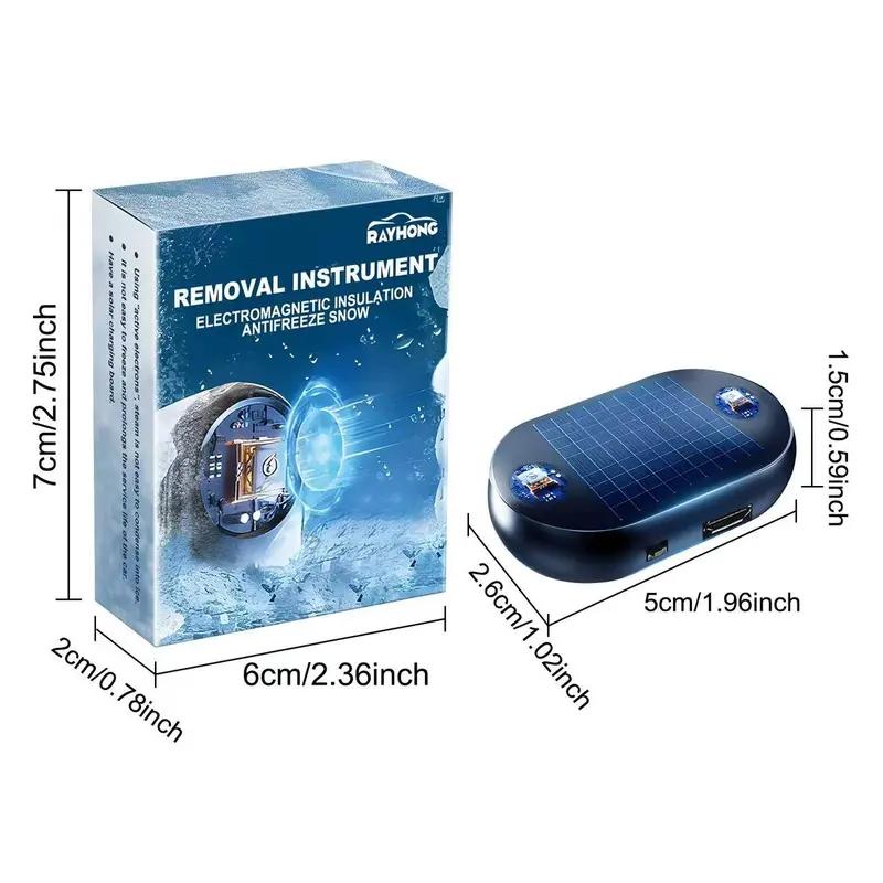 Car snow removal device antifreeze version