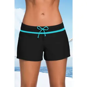 Angerella Women's Board Shorts Swimswear Bottoms Tankini Swim Bathing Briefs Swimsuit Boardshorts Beach Trunks with Liner