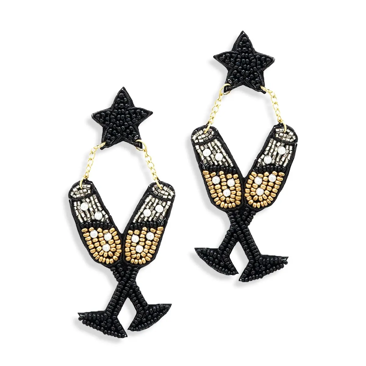 Cheers Earrings #VLJ4798-CHEERS