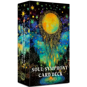 Love Oracle Deck, Twin Flame Tarot Cards, Mystic Love Oracle Cards for Soul Connections, Romance and Healing Oracle Cards for Beginners, Tarot Card Decks