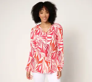Belle by Kim Gravel Packabelle Gotta Getaway Tassel Top