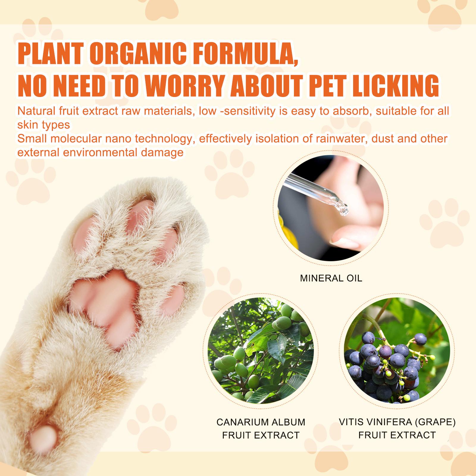 Pet Moisturizing Claw Care Cream for Cats and Dogs, Universal Moisturizing Foot Meat Mat, Dry Crack Care Cream