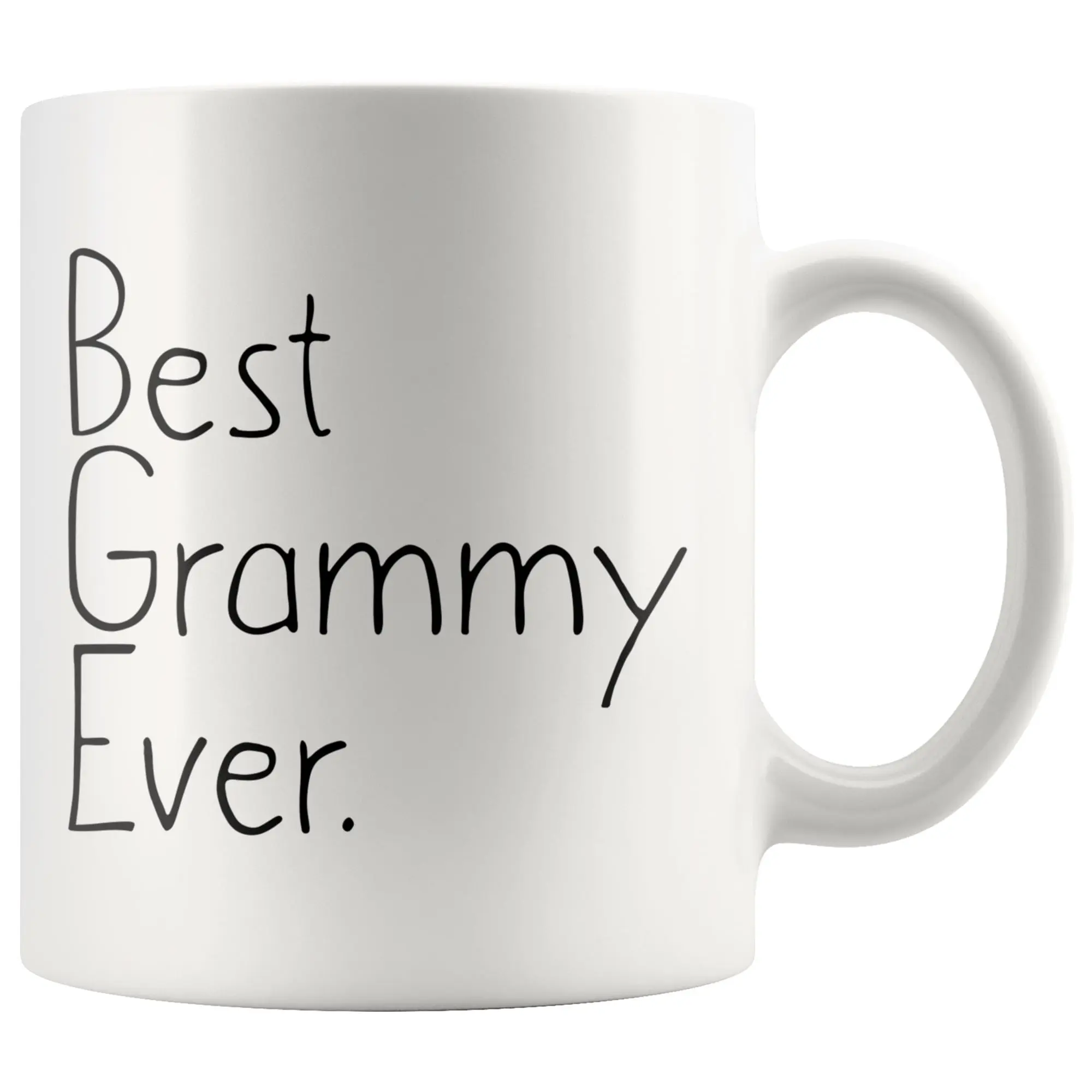 Best Grammy Ever Mug Gift for Grandmother Birthday Grandma Mothers Day Gift Christmas Present Worlds Greatest Grammy Gifts From Grandkid Grandchildren,Mother's Day Essential,Durable Daily Drinkware |   Holiday Party Favorite