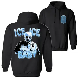 Ice Ice Baby Trump 2 Sided Hoodie,  Funny Trump Supporter Sweatshirt, Unisex Tee, Gift For Him And Her