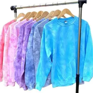 Tie Dye Sweatshirt for Women - Neutral Tie Dye Crewneck Blank Tye Dye Shirt in Various Colors