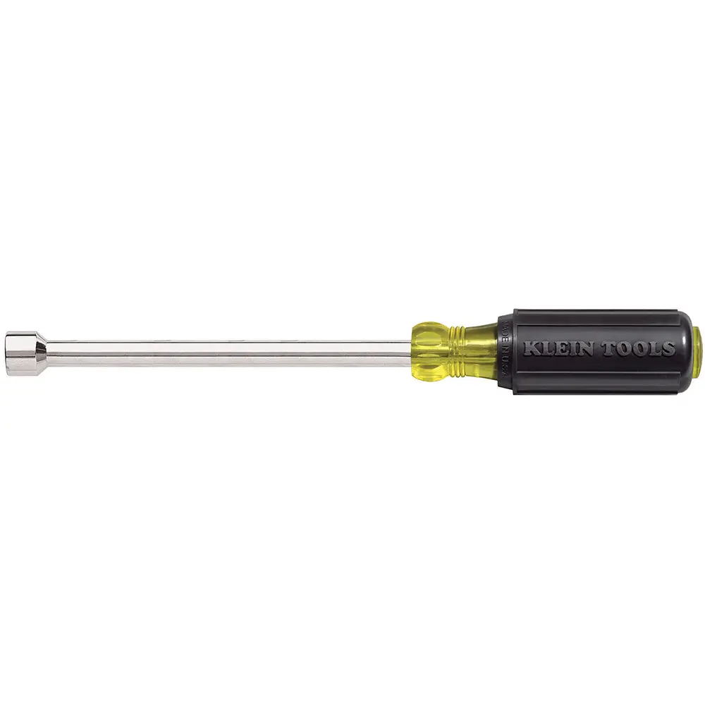 Klein Tools 646-3/16 3/16-Inch Nut Driver with 6-Inch Hollow Shaft