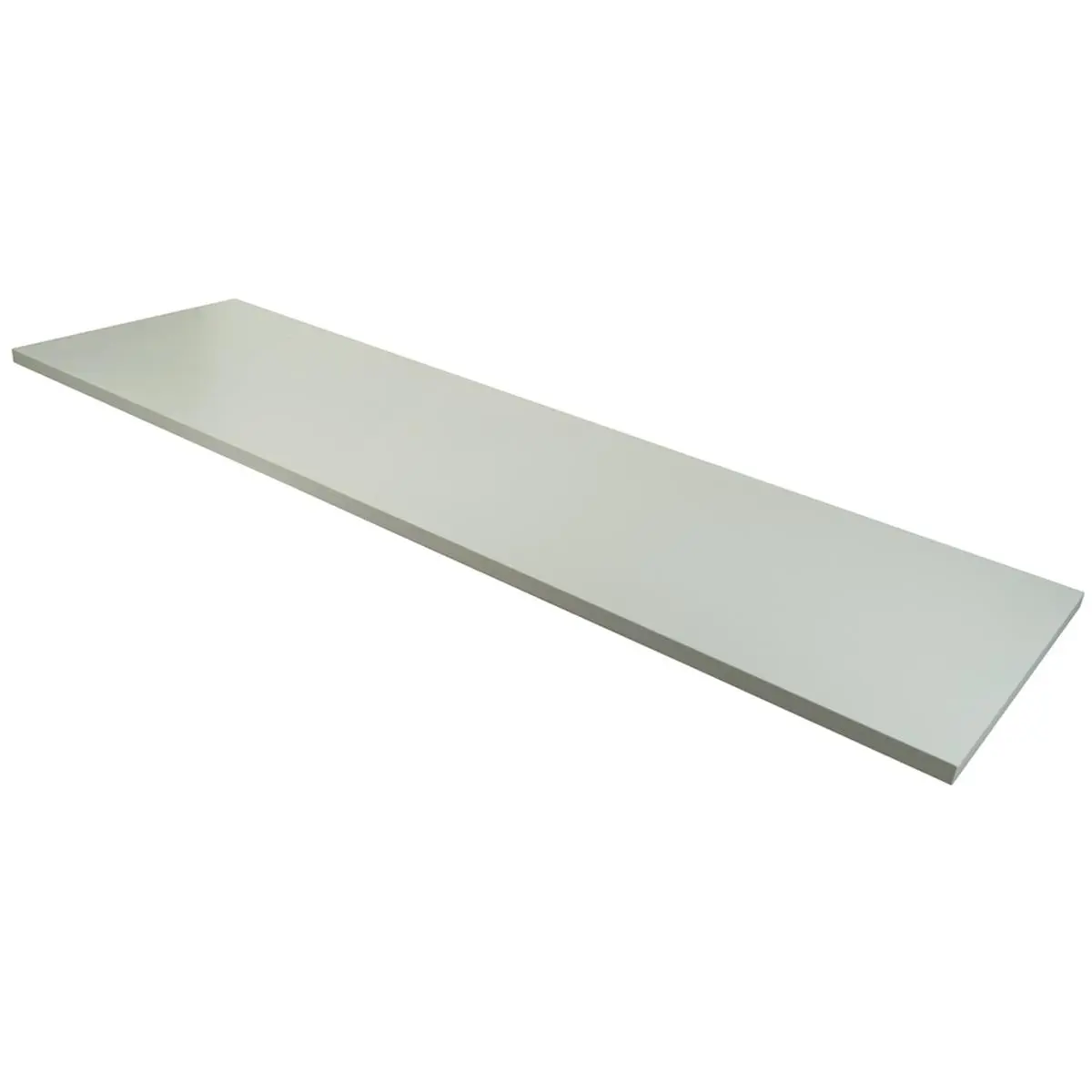 Econoco PW-1448WH 14 x 48 in. Melamine Shelf, White, Shelves