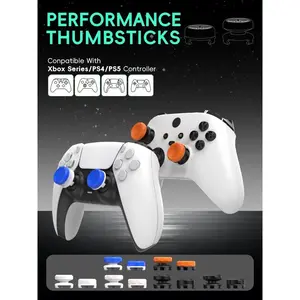 Joystick Replacement Parts Thumb Sticks Botton for PS5 Controller Analog Stick Cap for PS5 Gamepad