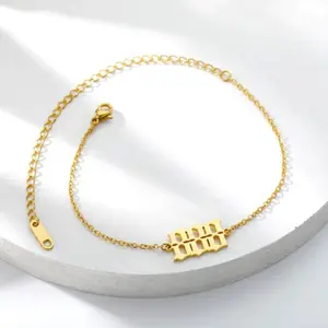 888 Angel Number Ankle Bracelet