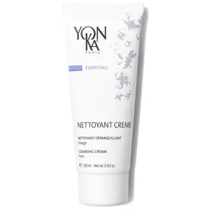 Yon-Ka Nettoyant Creme (100ml) Cleansing Makeup Remover Cream, Remove Impurities with Calming Peppermint and Plant Glycerin, Sensitive to Acne Prone Skin, Paraben-Free