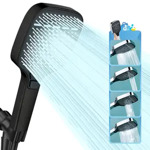 High Water Pressure 4 Outlet Mode Hand shower with Anti-Clogging Nozzles for Tub,Tile and Pet Cleaning