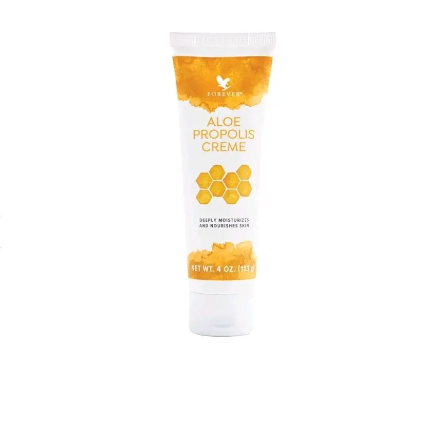 Forever Living Aloe Propolis Creme - 4 oz - Nourishing & Moisturizing Cream with Aloe Vera & Bee Propolis - Vegetarian Friendly - Soothes Skin Irritation