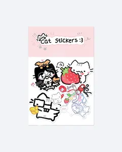 Basil Cats Sticker Pack
