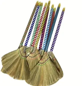 Vietnamese Straw Broom Eco-Friendly Traditional Design for Effective Floor Dusting & Household Chores Made in Vietnam