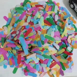 30g Ice Cream Themed Biodegradable Confetti Sticks, Multicolor Eco Confetti for Weddings, Birthdays, Baby Showers, Baptisms, Balloon Fills & Table Decor