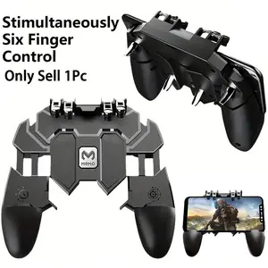 Mobile game controller for iOS and Android mobile phone trigger for games game grip Universal Joystick gamepad shooting aiming key suitable for 4.7-6.5 inch mobile phones