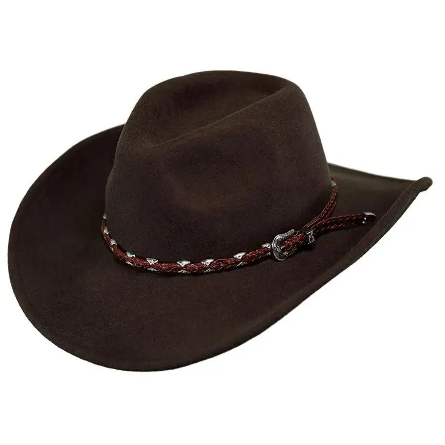 Outback Wallaby - Soft Wool Felt Outdoorsman Hat (Closeout)