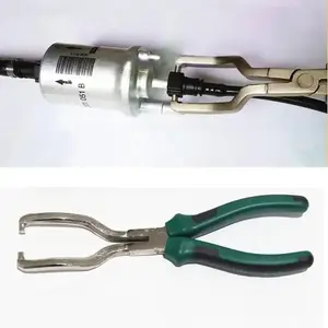 Car Petrol Hose Connector Pliers Car Fuel Hose Removal Pliers Fuel Line Pliers Filter Quick Coupler Clamps Fuel Hose Snap Tool Auto Supplies