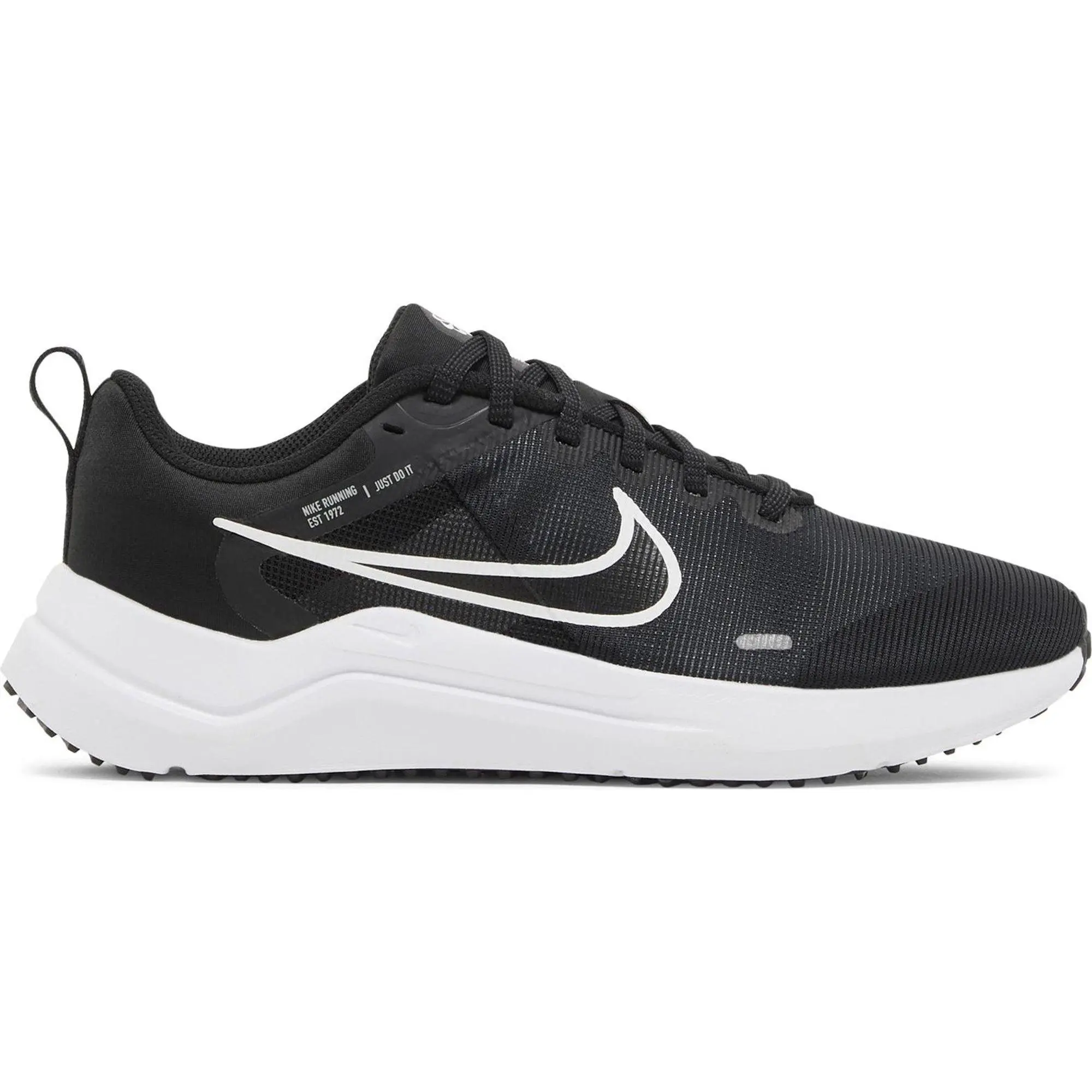 [DD9294-001] Womens Nike DOWNSHIFTER 12 'BLACK WHITE (WOMEN'S)'