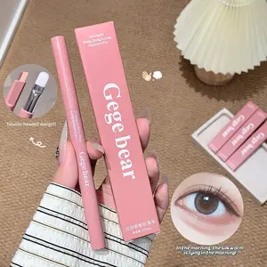 Dual-Ended Highlighter Pencil Natural 3D Eye Shadow Brightening Effect Perfect for Everyday Use Enhance Your Look Effortlessly, Cosmetic Beauty Highlighters