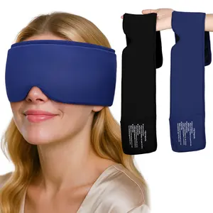 2 Pack Cooling Eye Mask, Reusable Gel Eye Mask for Puffy Eyes, Dark Circles and Cooling Comfort