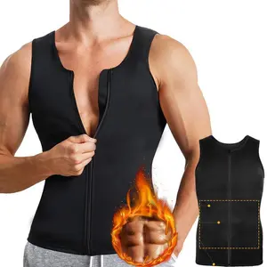 Men's tight fitting shirt, underwear, shapewear, sports training shirt, vest, sports vest with zipperRAIMENTRY