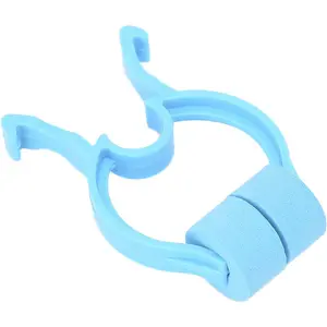 Nose Stop Clips, Nasal Clips Pulmonary Function Test Breathing Training Lung Capacity Test Disposable Nose Clips, Nasal Nose Stopper Clips Plastic Foam Nose Clips