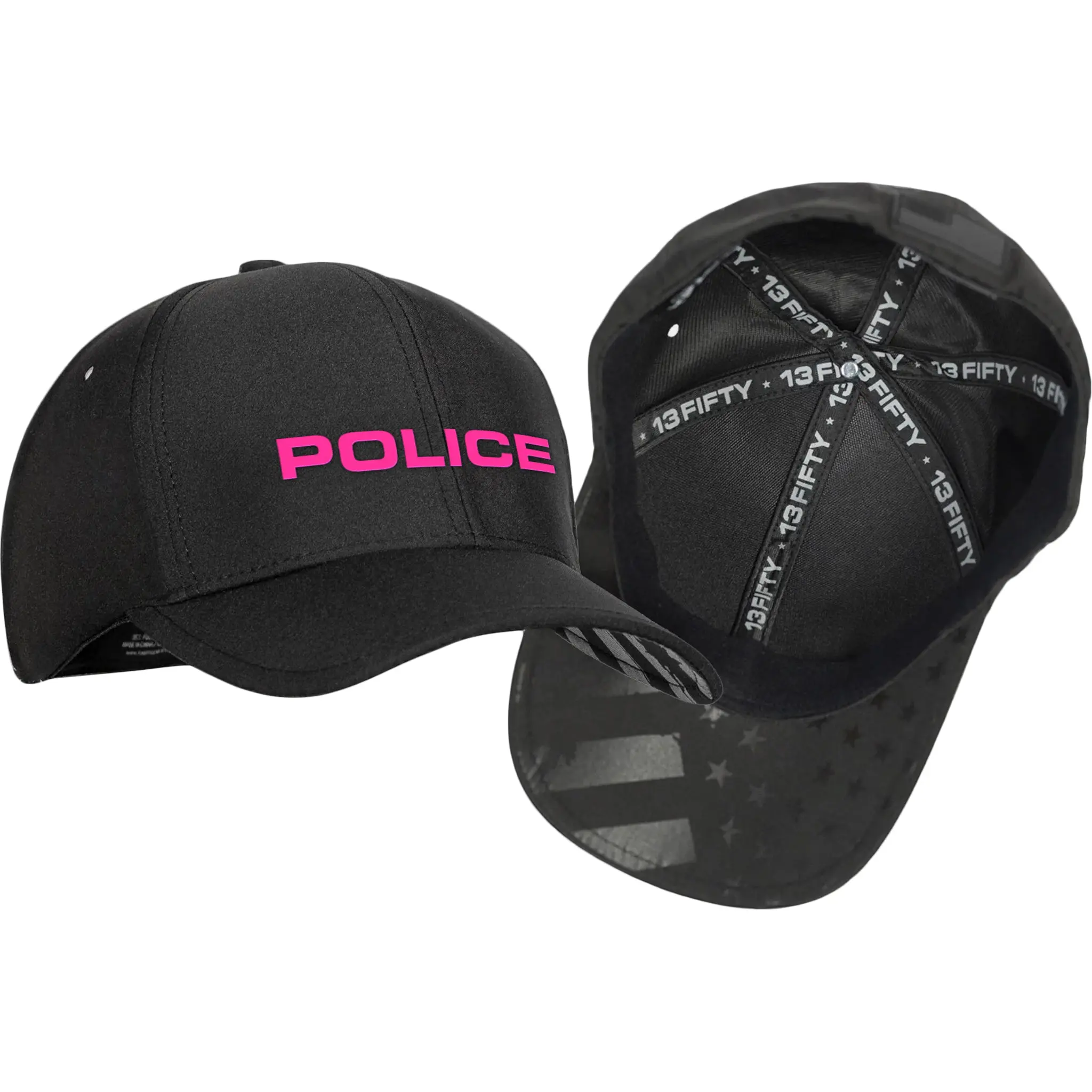 [POLICE] LEOTEX® Cap [BLK/PNK]