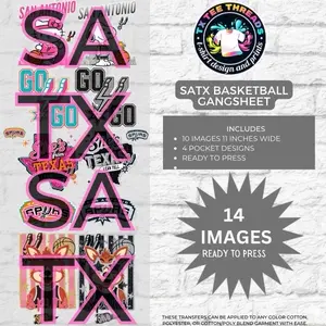 SATX DTF Gang-sheet
