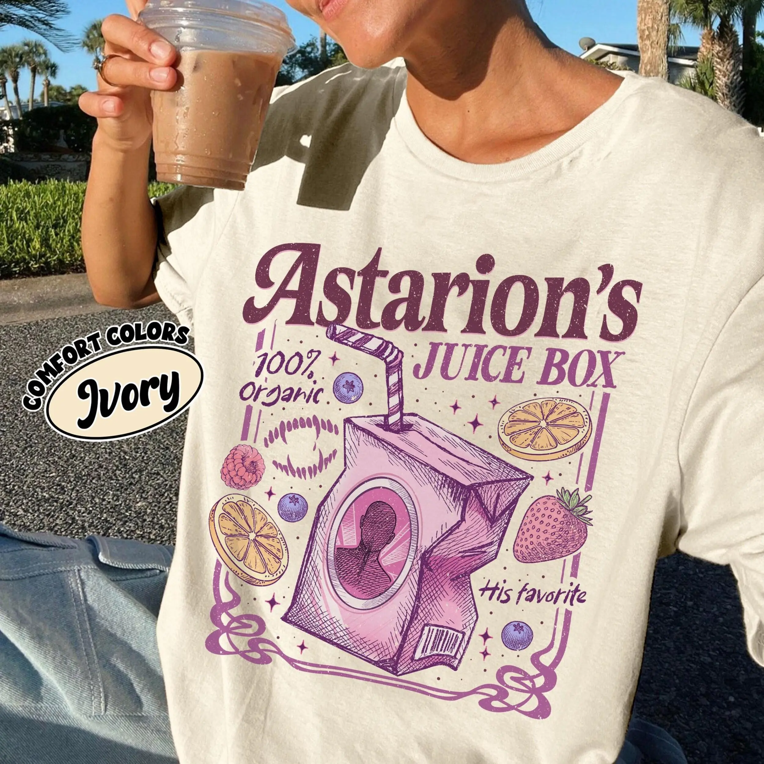 Astarion’s Juice Box BG3 Shirt , Funny Astarion Game Fan T Shirt, Baldur’s Gate Inspired Tee, Dark Humor Tee Gift