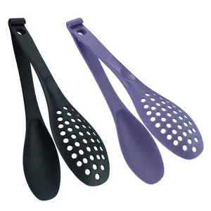 Detachable 2-Piece Food Clip Set, Nylon Food Clips, Soup Spoon Strainer, Salad Multi-Use, Versatile Kitchen Utensils